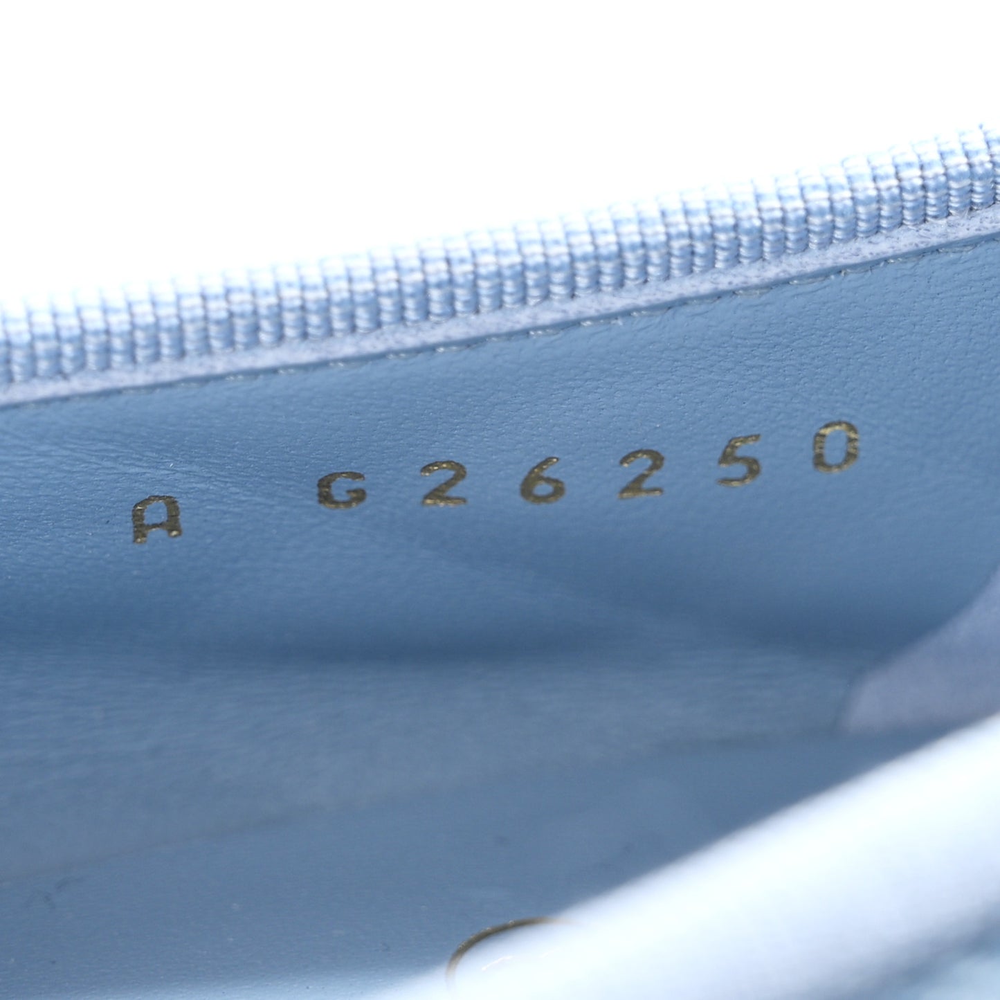 Denim Quilted CC Cap Toe Ballerina Flats 38 Light Blue