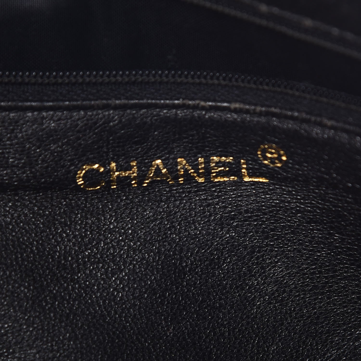 Chanel Lambskin Chevron Quilted Tassel Camera Case Black 6 of 16
