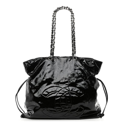 Chanel Patent Bonbons Shopper Tote Black 1 of 9