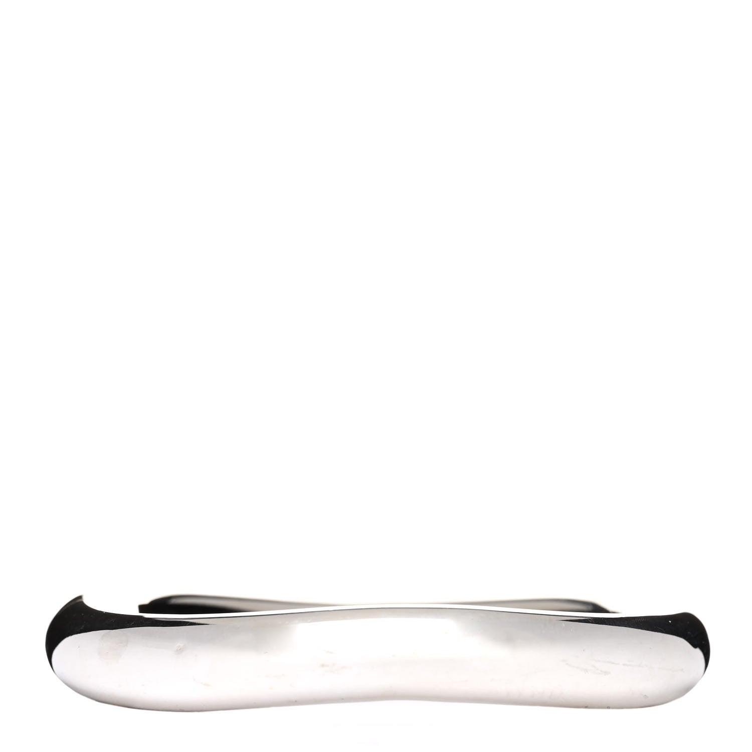 Hermes Sterling Silver Lima Bangle Bracelet 2 of 3