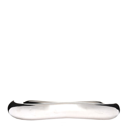 Hermes Sterling Silver Lima Bangle Bracelet 2 of 3