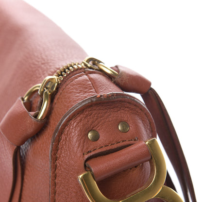 Chloe Calfskin Medium Marcie Round Zip Crossbody Bag Maple Leaf 12 of 17