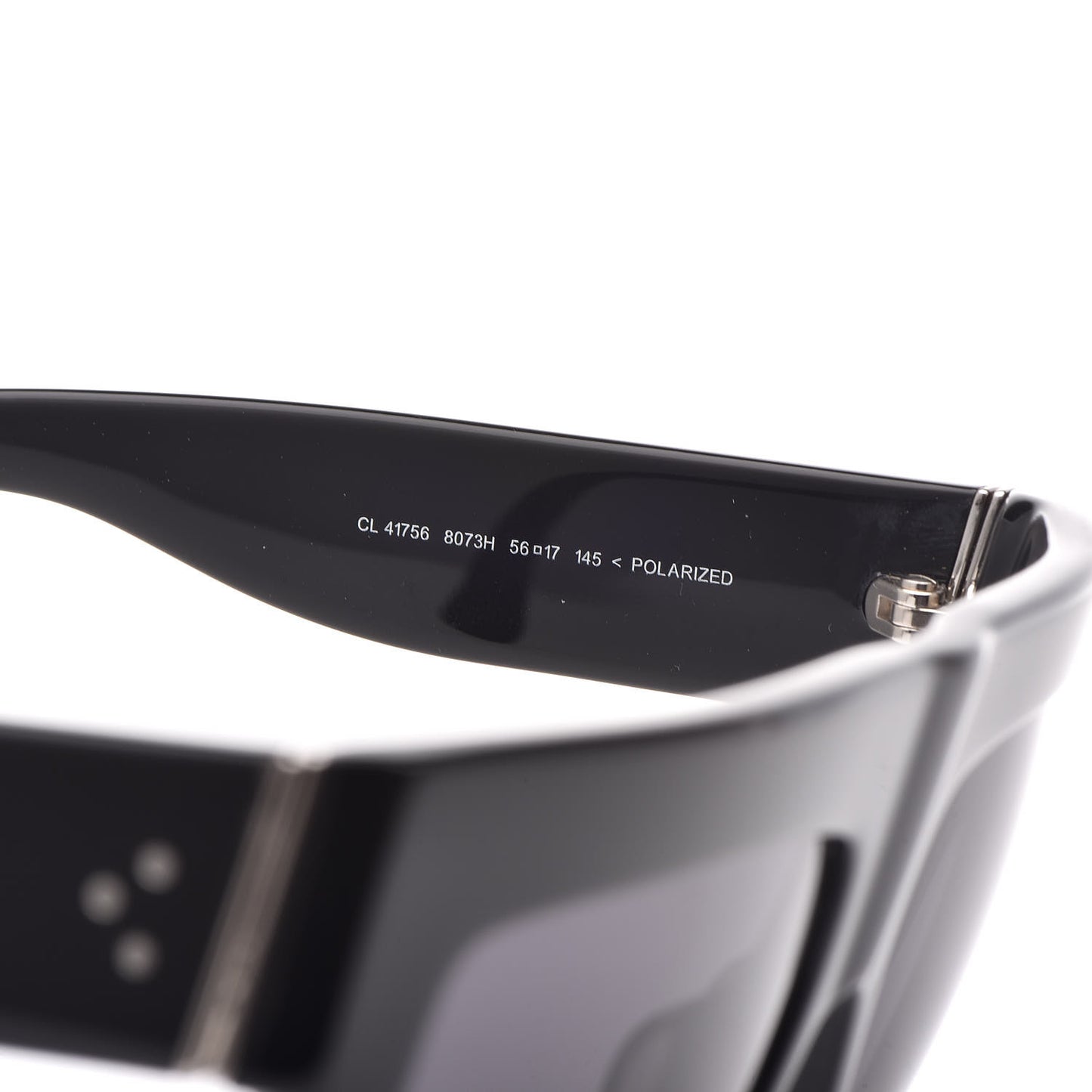 Polarized ZZ Top Sunglasses CL 41756 Black