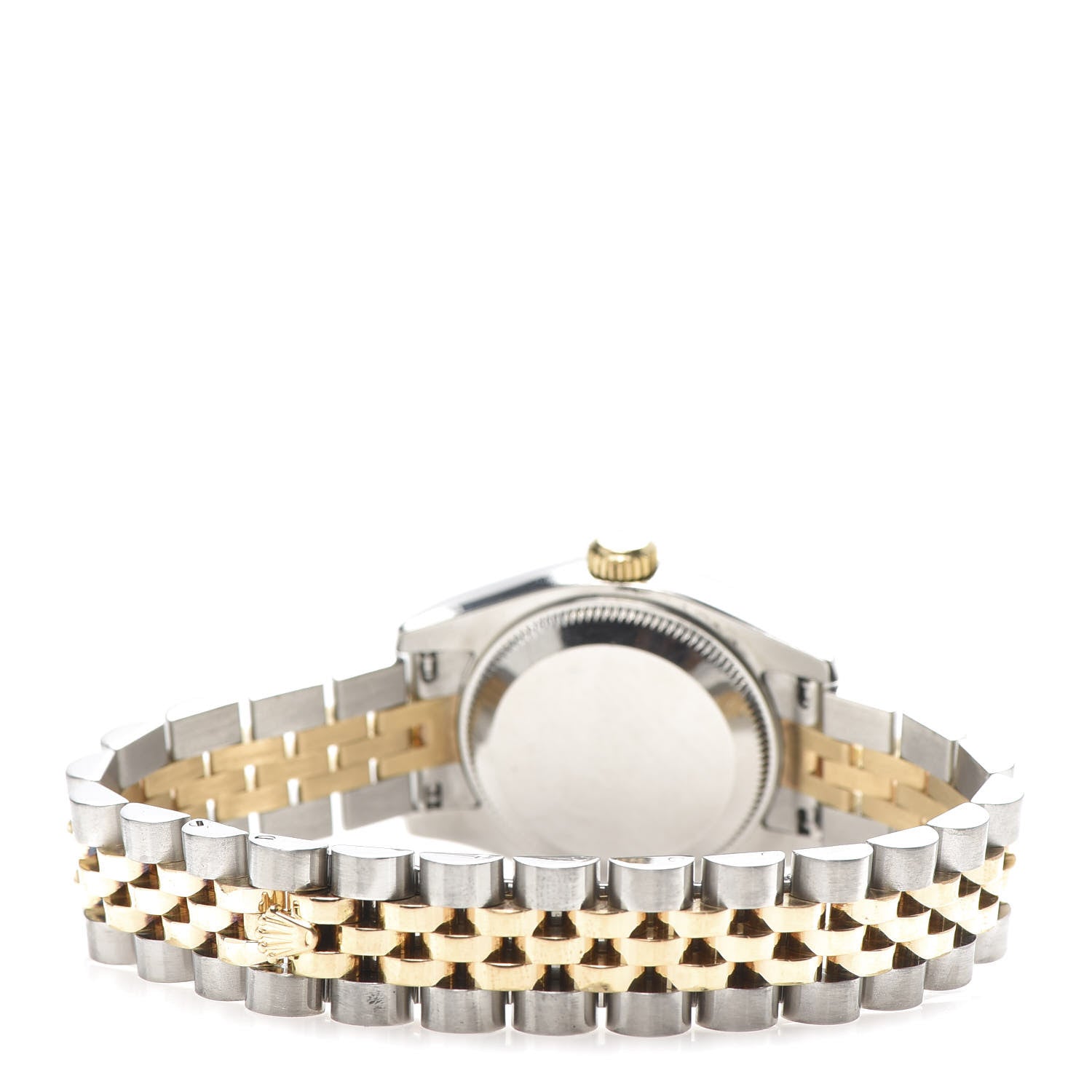 Rolex Stainless Steel 18K Yellow Gold Diamond Meteorite 26mm Oyster Perpetual Datejust Watch 179173 4 of 6