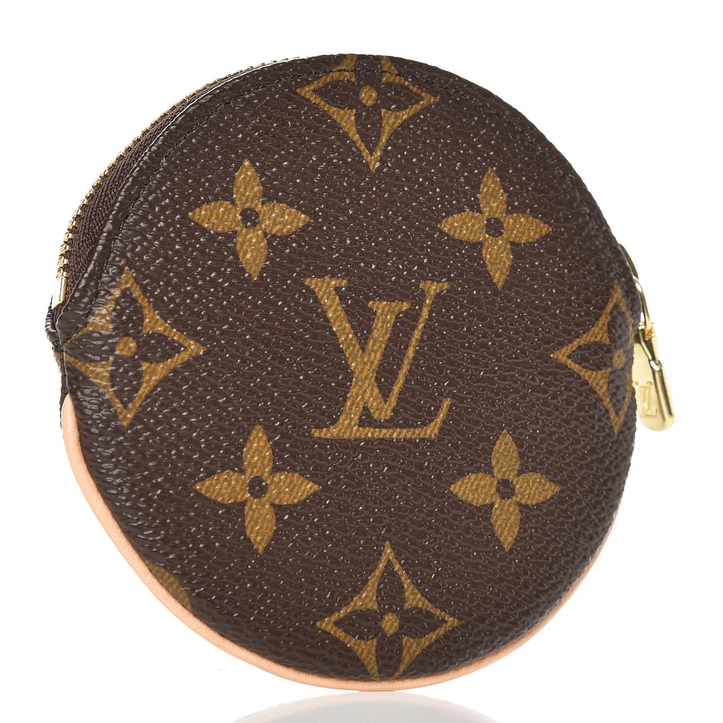 Monogram Round Coin Purse