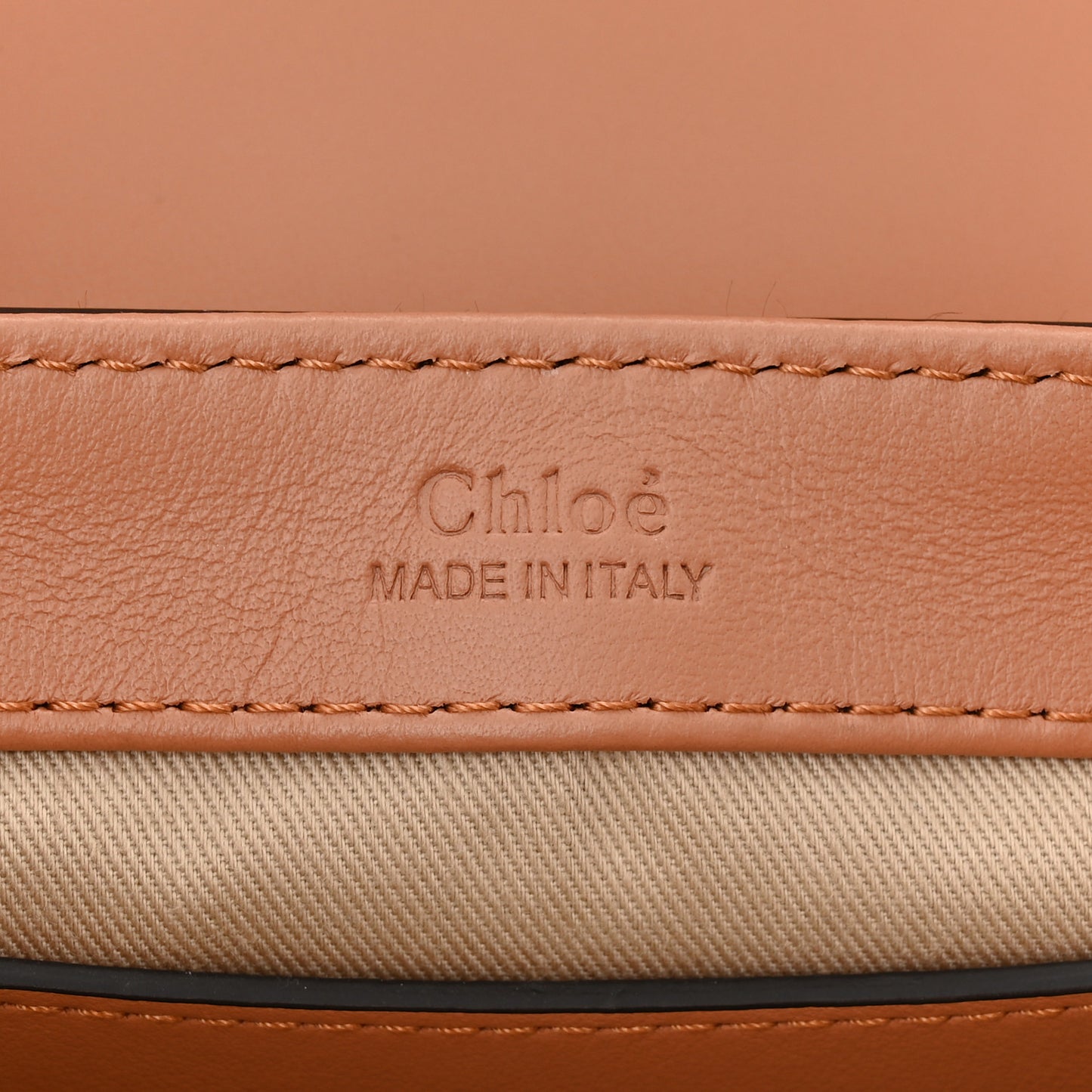 Calfskin Crocodile Embossed Mini C Double Carry Cement Pink