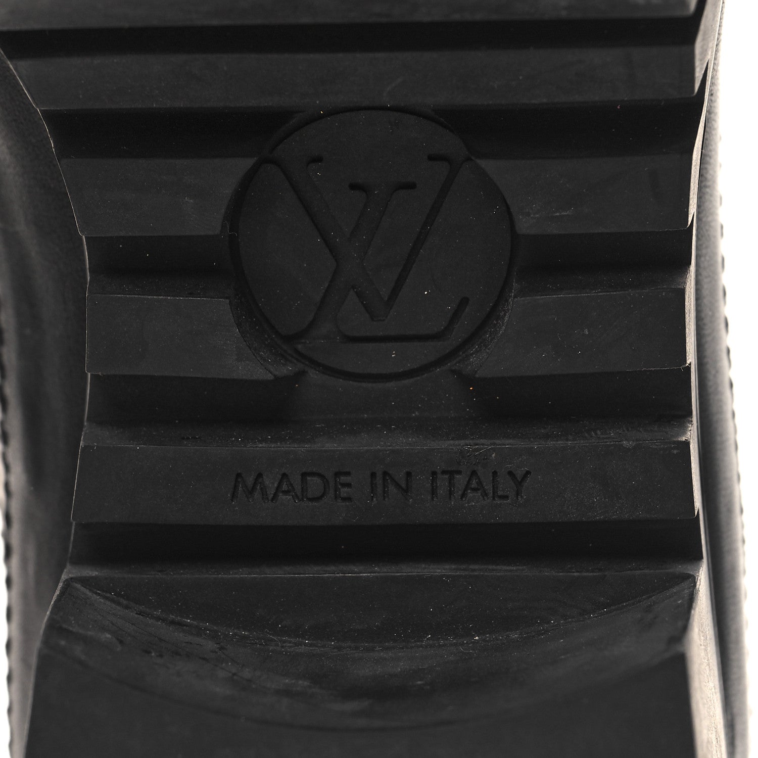 Louis Vuitton Calfskin Technical Nylon Laureate Platform Desert Boot 40 Black White 7 of 8