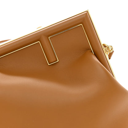 Fendi Shiny Nappa Medium Fendi First Caramello 8 of 11