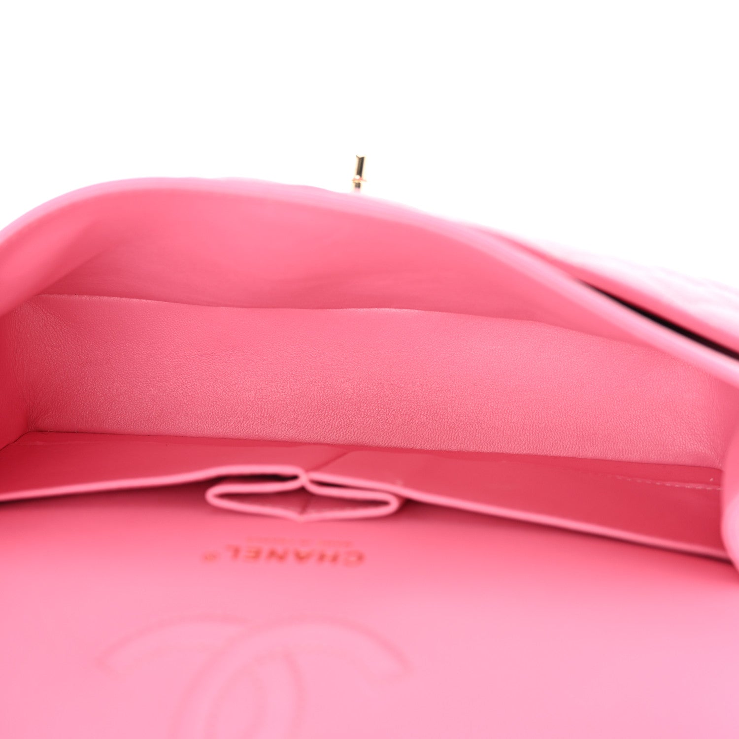 Chanel Caviar Quilted Medium Double Flap Pink 5 of 12