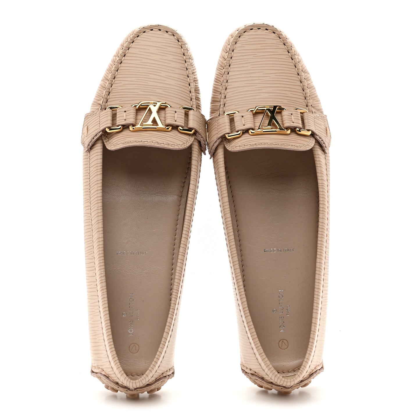 Epi Womens Oxford Loafers 41 Galet