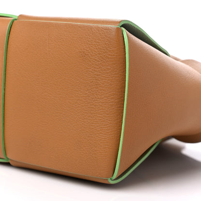 Bottega Veneta Nappa Intrecciato Small Arco Tote Carmel Pistachio 10 of 11