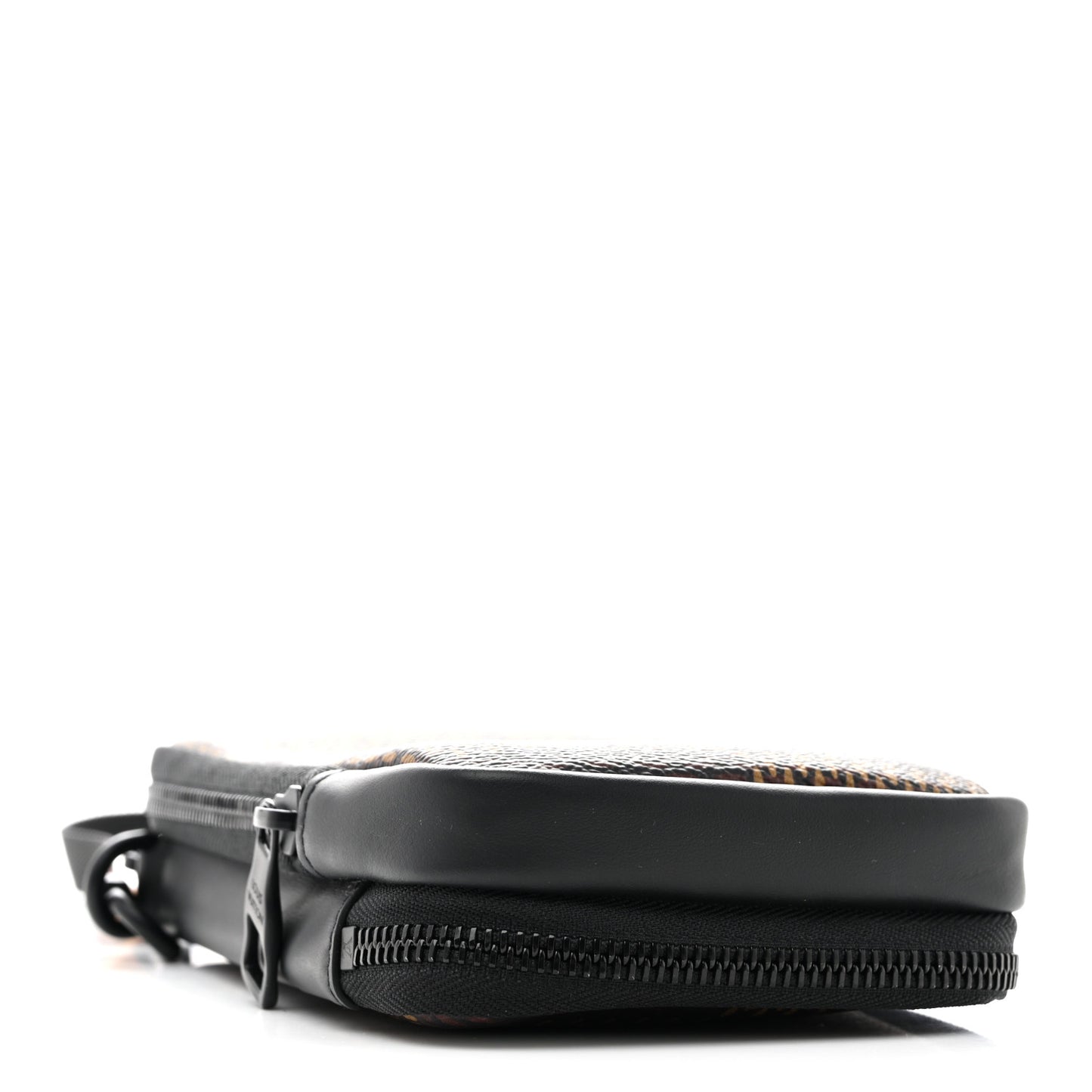 X NIGO Giant Damier Ebene Tortoise Double Phone Pouch