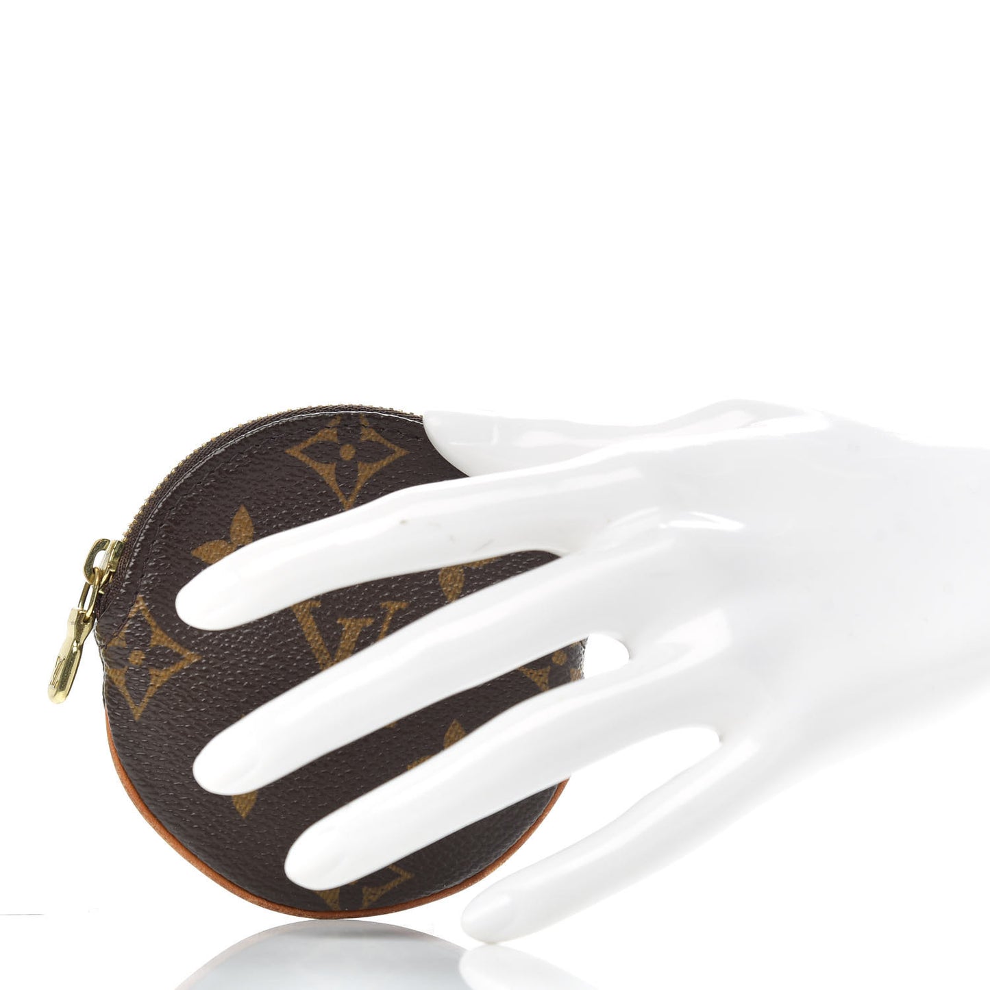 Monogram Round Coin Purse
