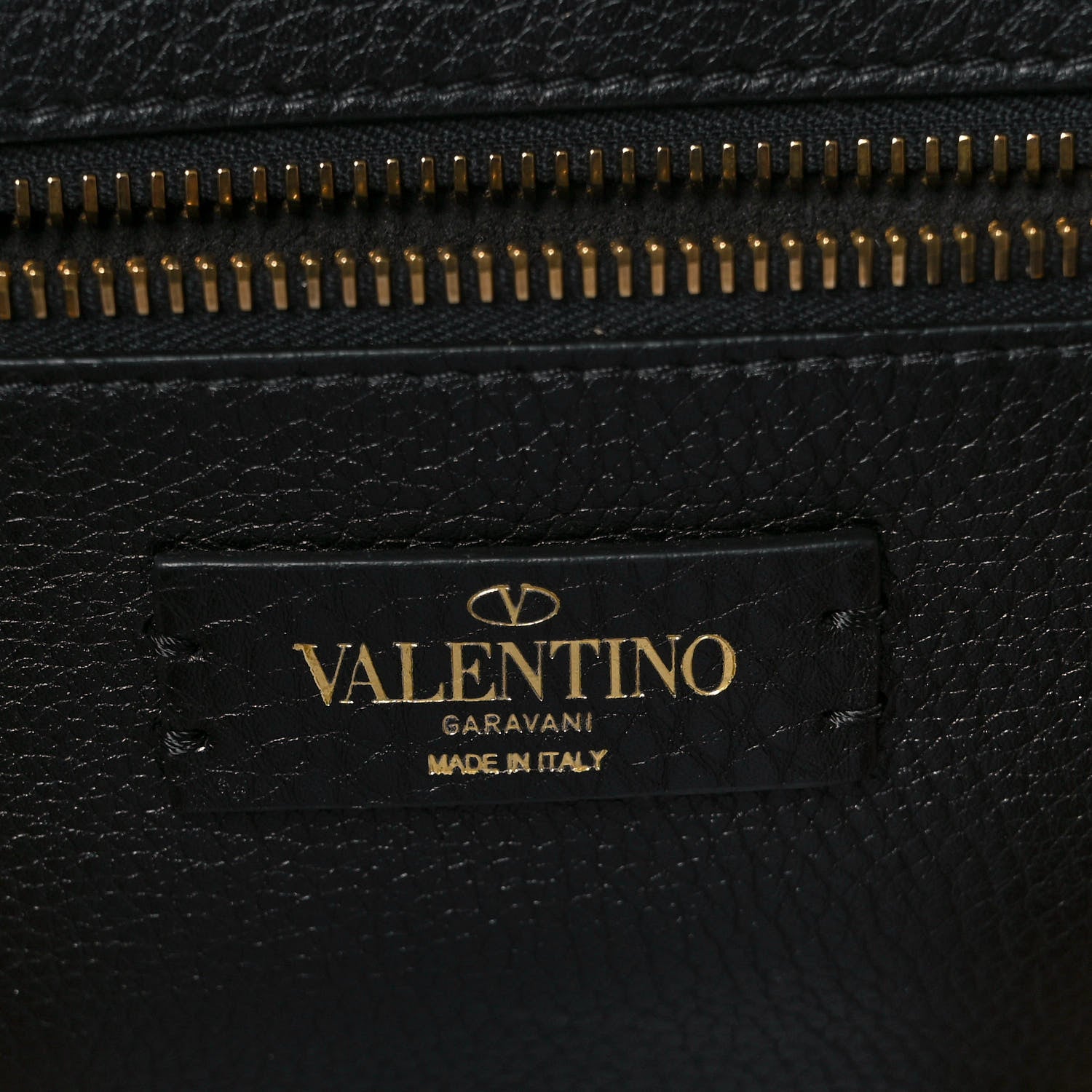 Valentino Garavani Raffia Calfskin Rockstud Tote Naturale Black 5 of 7