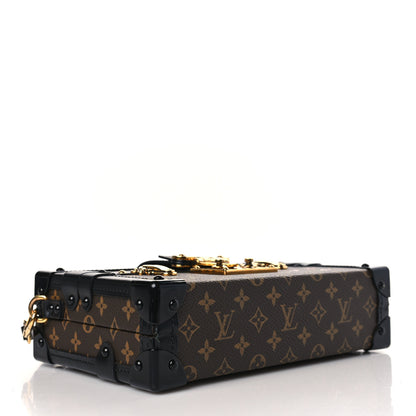 Louis Vuitton Monogram Petite Malle Black 4 of 8