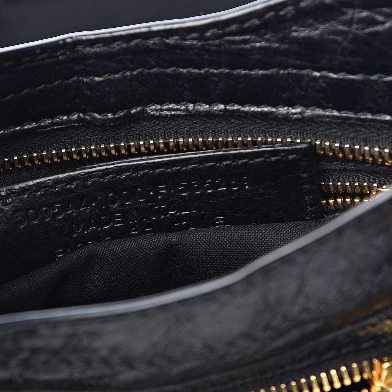 Balenciaga Agneau Giant 12 Gold Hardware Mini City Black 7 of 10