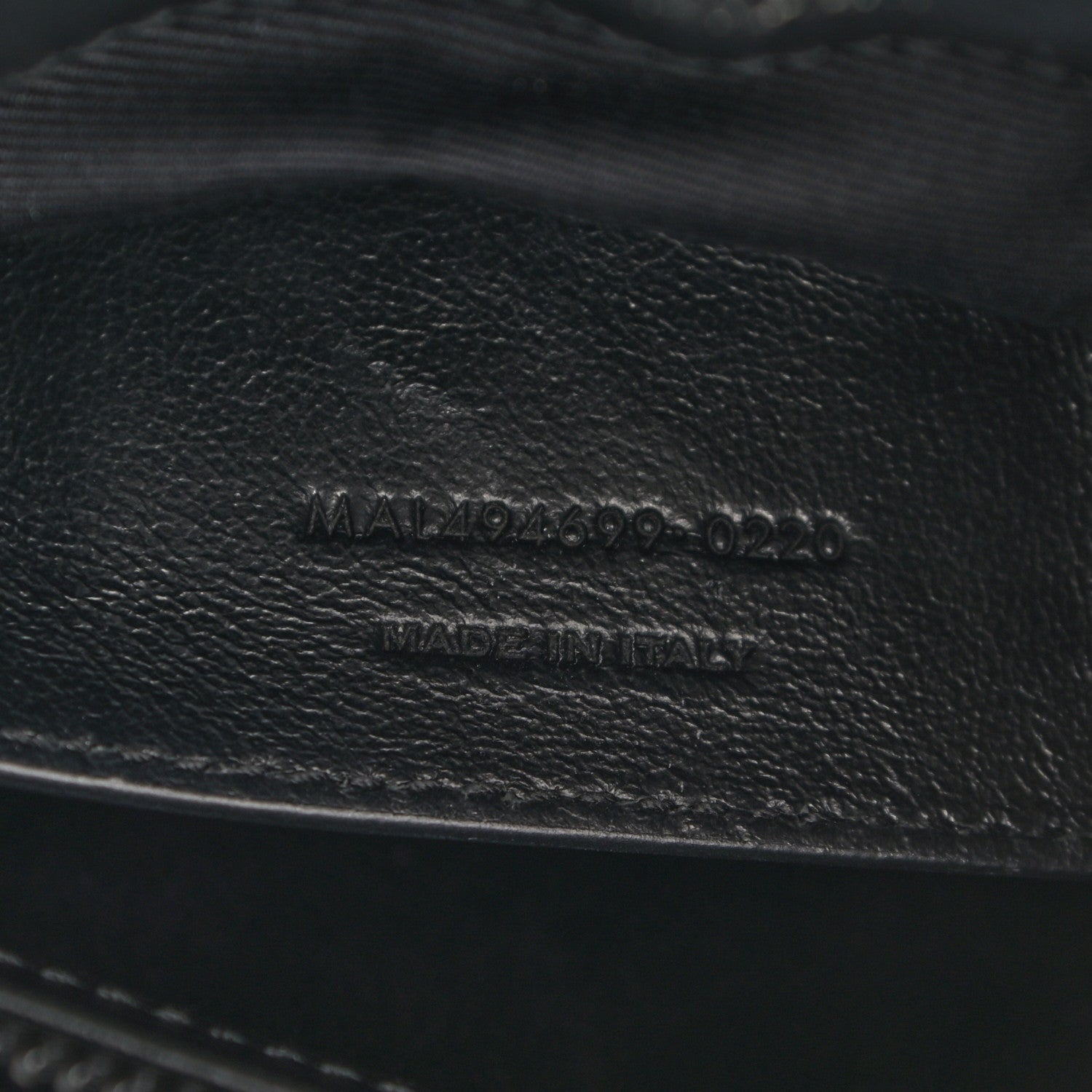Saint Laurent Calfskin Y Quilted Monogram Small Loulou Chain Satchel Black 8 of 12