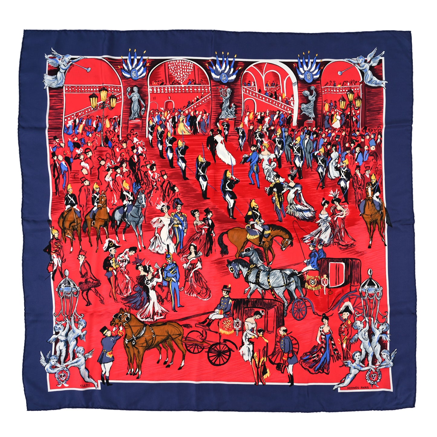 Silk Soiree De Gala Scarf 90