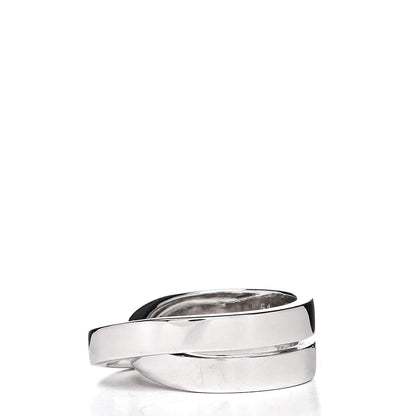 Cartier 18K White Gold 9mm Paris Nouvelle Vague Ring 51 5.75 3 of 7