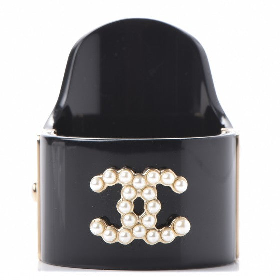 Resin Pearl CC Cuff Black