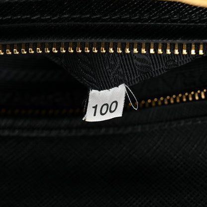 Prada Saffiano Lux Medium Galleria Double Zip Tote Black 7 of 10