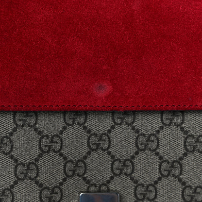 Gucci GG Supreme Monogram Small Dionysus Shoulder Bag Red 17 of 23