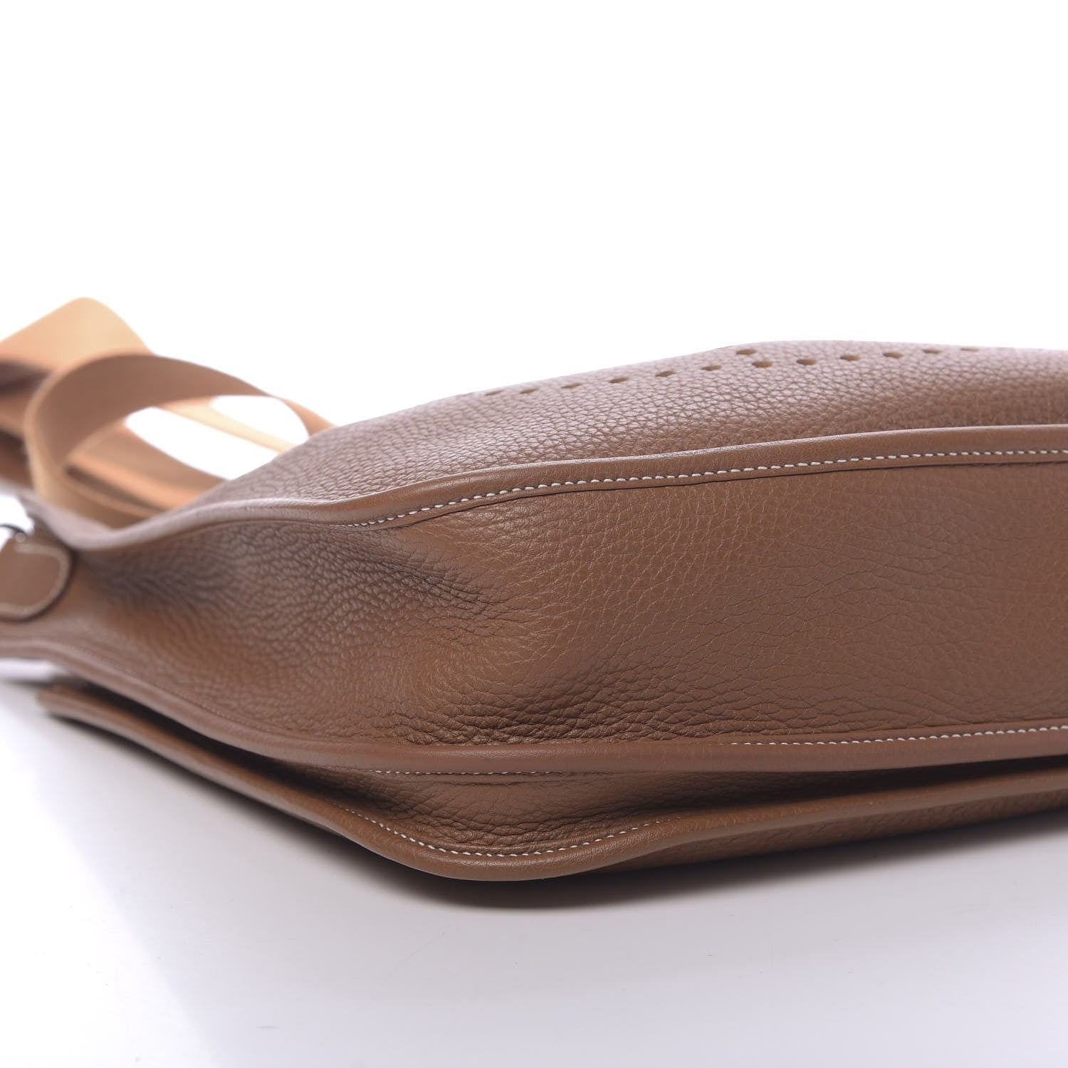 Hermes Taurillon Clemence Evelyne III PM Gold 8 of 11