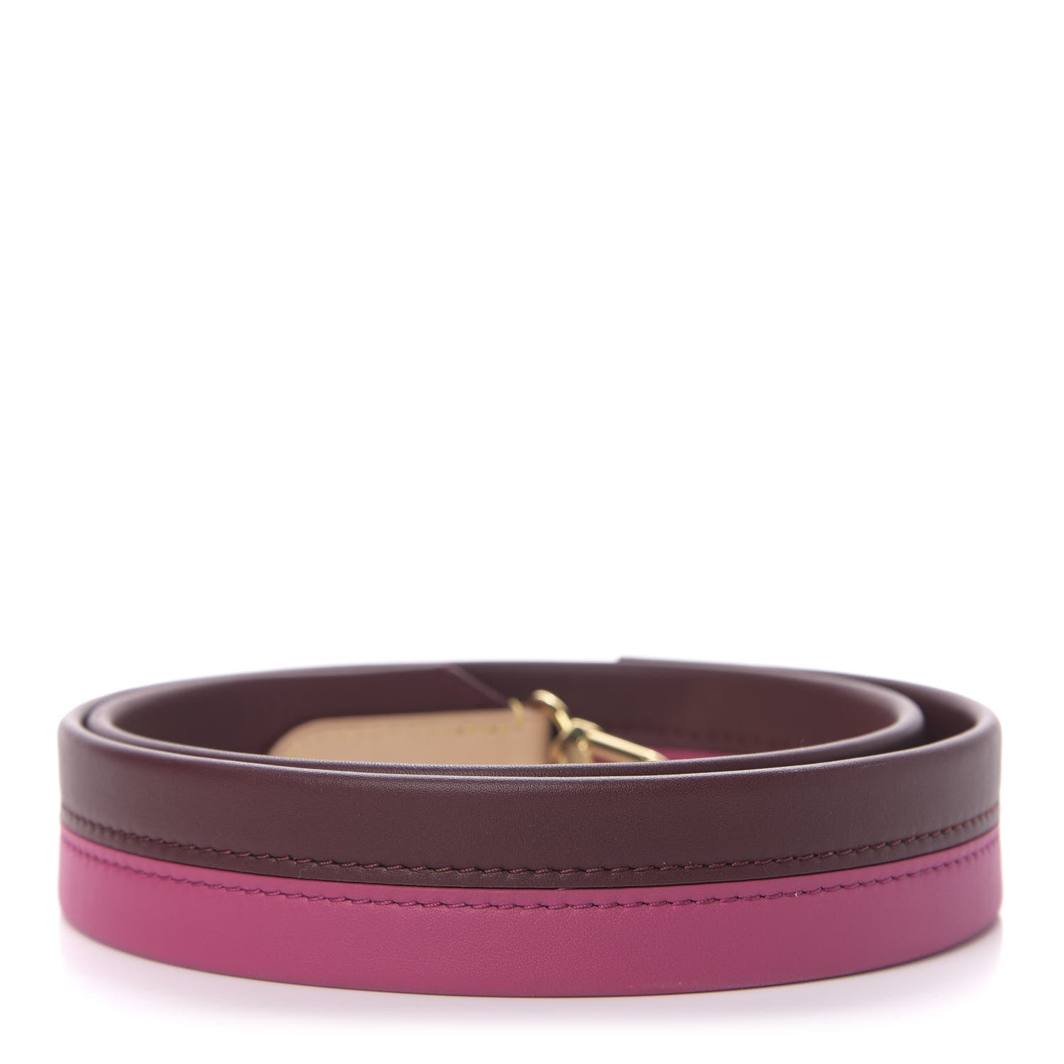 Louis Vuitton Calfskin Cluny BB Shoulder Strap Bordeaux Fuchsia 2 of 2