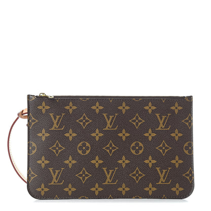 Louis Vuitton Monogram Neverfull MM GM Pochette 1 of 8