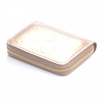 Louis Vuitton Vernis Zippy Coin Purse Beige Poudre 4 of 9