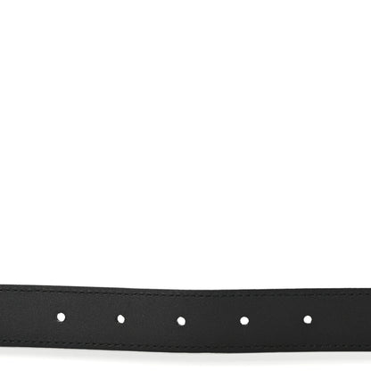 Gucci Moon Calfskin Interlocking G 25mm Belt 80 32 Black 4 of 5