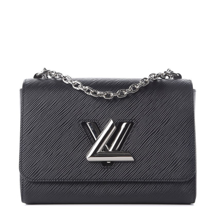 Louis Vuitton Epi Twist Shoulder Bag MM Black 1 of 9