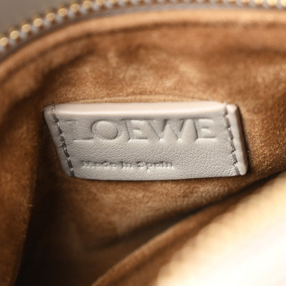 Loewe Calfskin Small Woven Puzzle Bag  Shell Grey 5 of 8