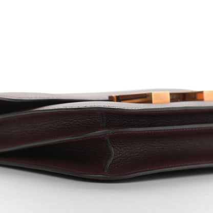 Hermes Evercolor Constance 18 Bordeaux 10 of 11