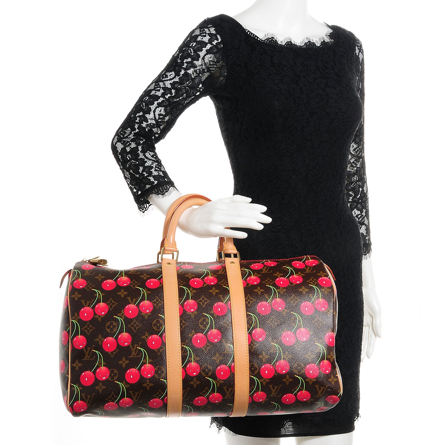 Monogram Cerises Keepall 45