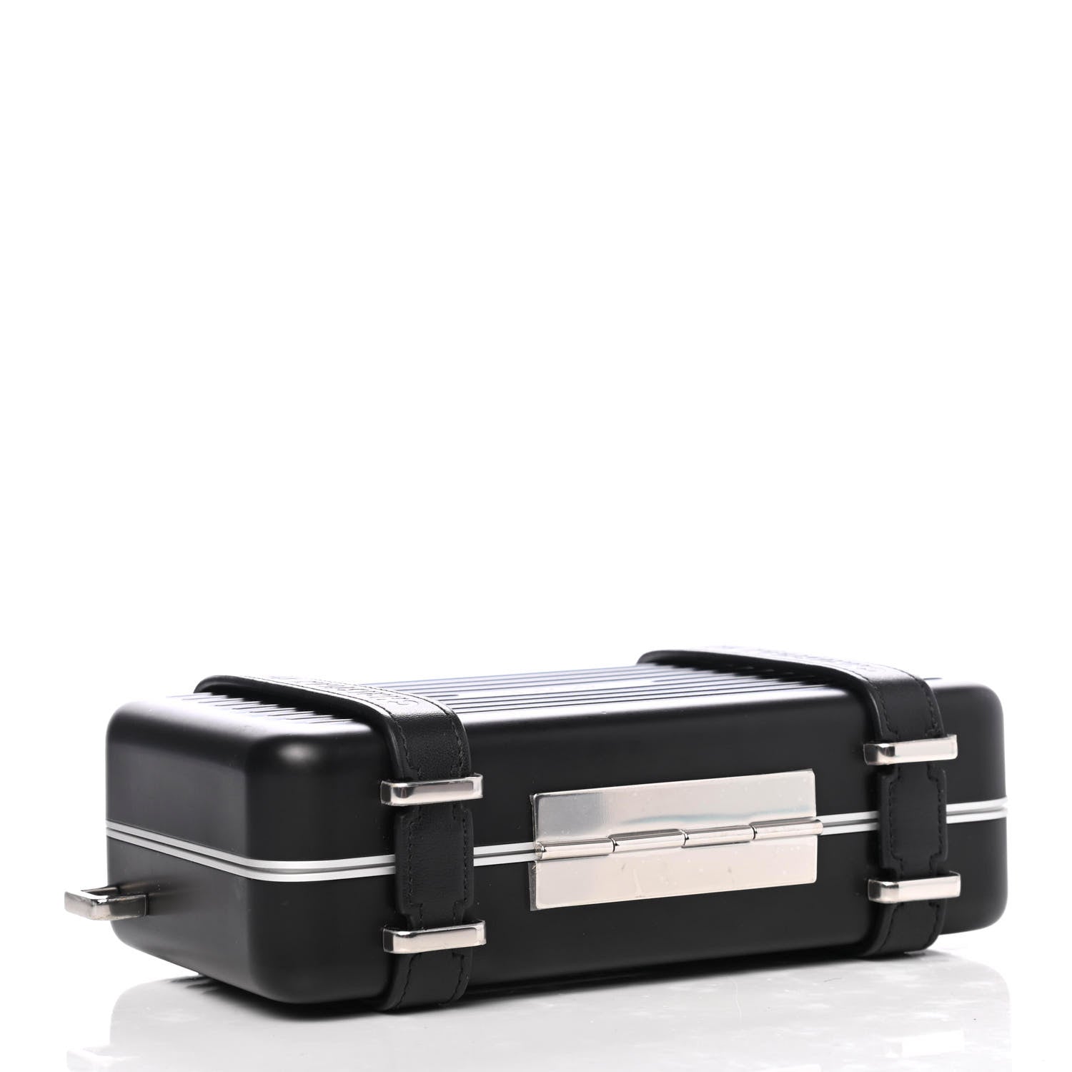 Christian Dior X RIMOWA Aluminum Personal Clutch On Strap Black 3 of 4