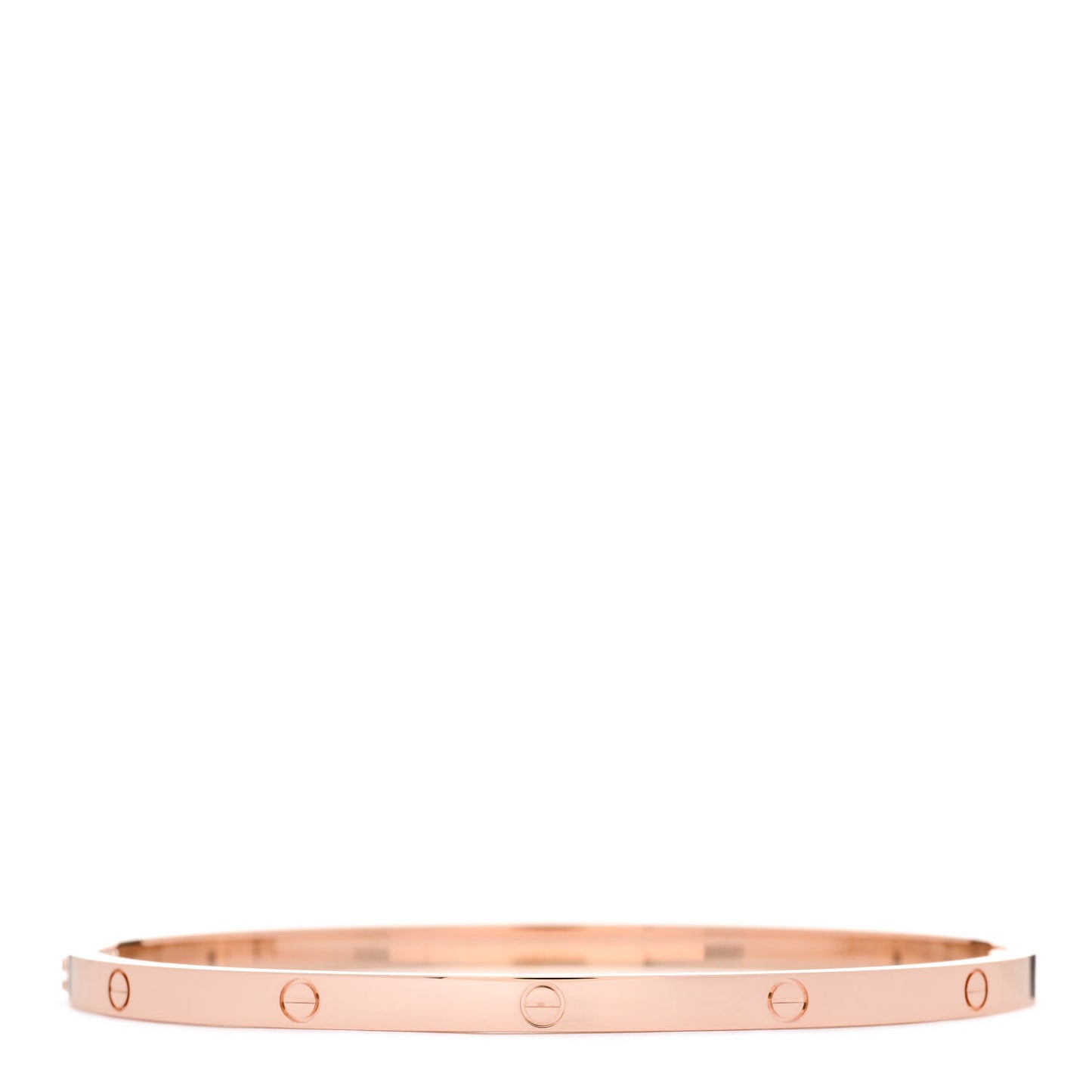 18K Pink Gold Small LOVE Bracelet 19