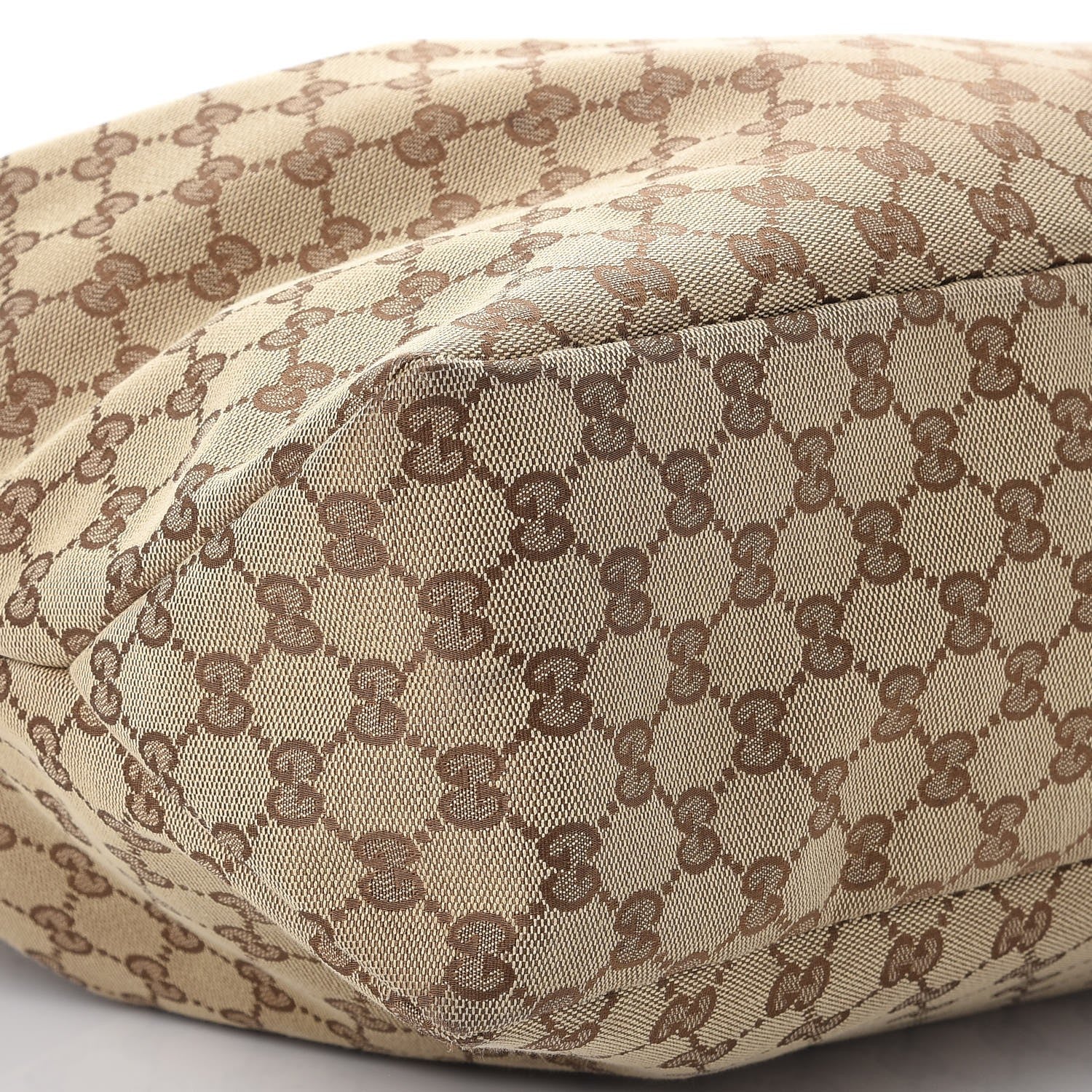 Gucci Monogram Large Horsebit Chain Hobo Dark Brown 8 of 10