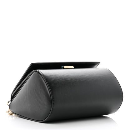 Givenchy Textured Calfskin Mini Pandora Box Chain Crossbody Bag Black 5 of 12