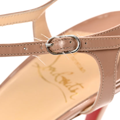 Christian Louboutin Patent Coxinelle 100 Pumps 35 Nude 12 of 15