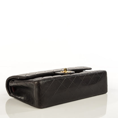Chanel Lambskin Quilted Medium Double Flap Black 5 of 10