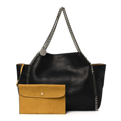 Stella McCartney Shaggy Deer Falabella Reversible Tote Black 1 of 9