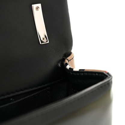 Burberry Patent Quilted House Check Lola Bag Black 11 of 11