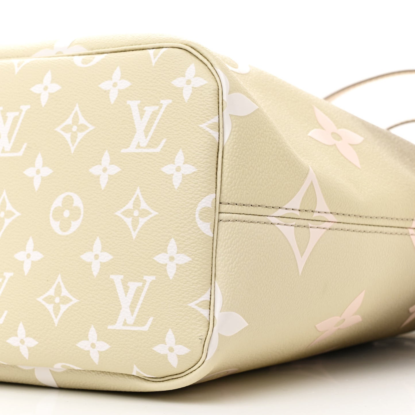 Monogram Giant Spring In The City Neverfull MM Sunset Kaki