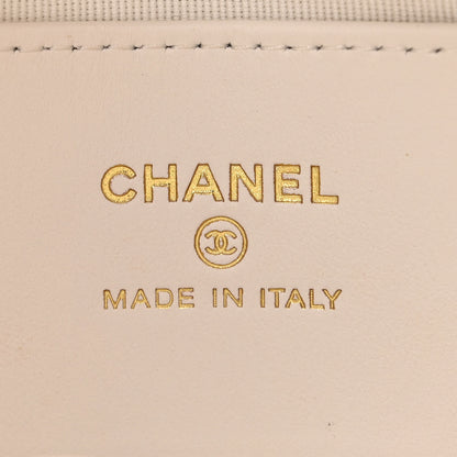 Chanel Caviar Quilted Polly Pocket Pouch Hobo White 7 of 11