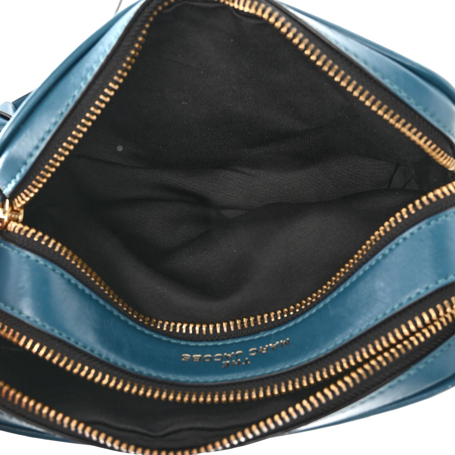 Marc Jacobs Natural Grain Calfskin Quilted The Softshot 21 Bag Blue 5 of 13