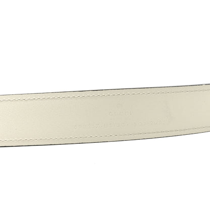 Gucci Calfskin Interlocking G 85 34 Belt Camelia 4 of 4