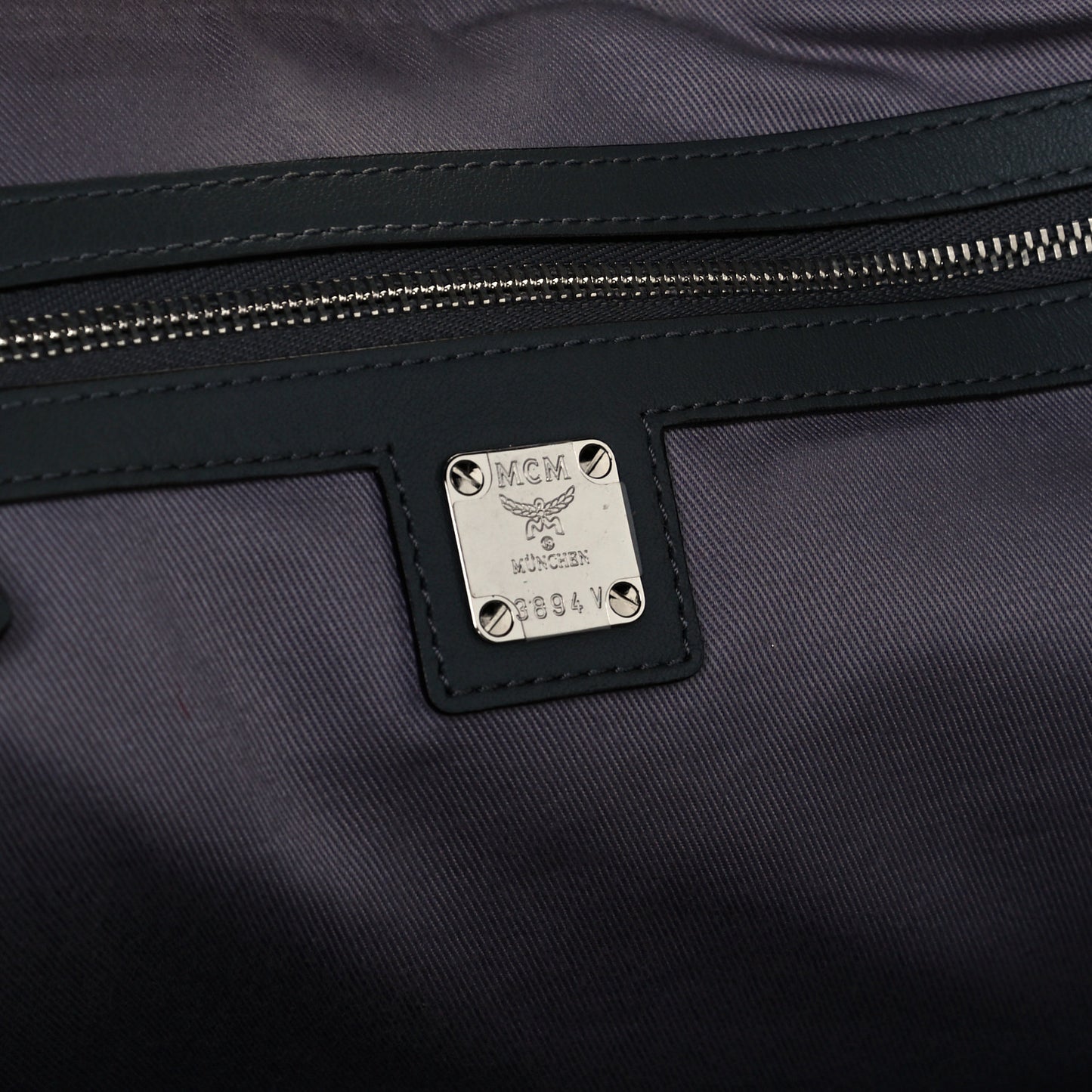 Calfskin Ottomar Monogram Medium Klara Shopper Tote Charcoal