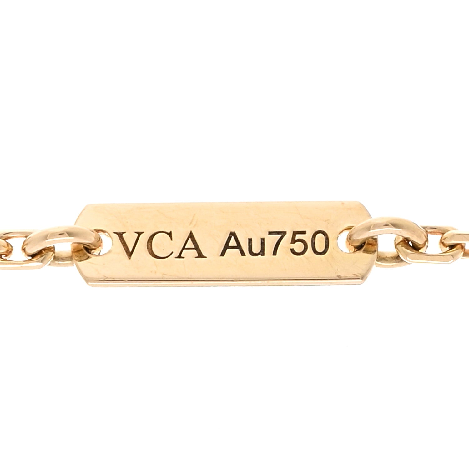 Van Cleef & Arpels 18K Yellow Gold Diamond Large Frivole Pendant Pave Necklace 5 of 5