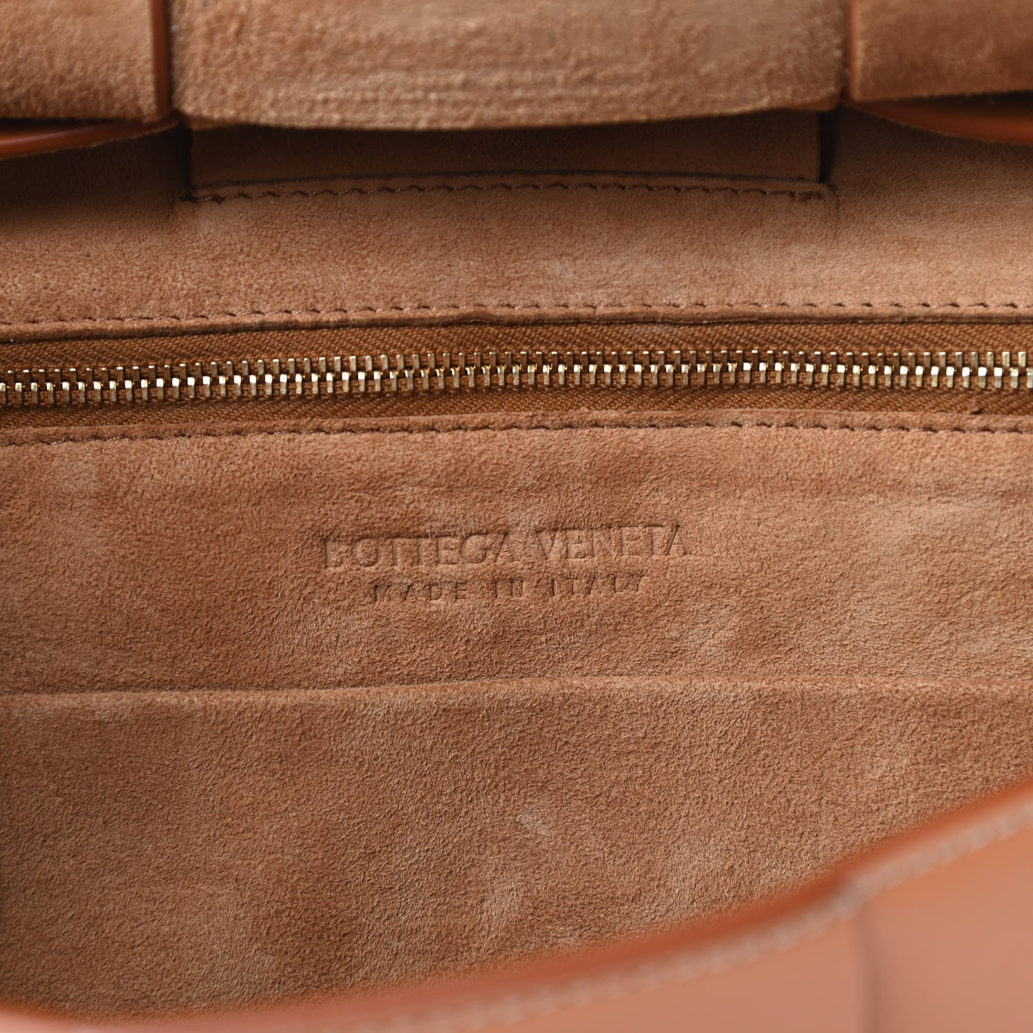 Bottega Veneta French Calfskin Maxi Intrecciato Arco 33 Wood 6 of 9